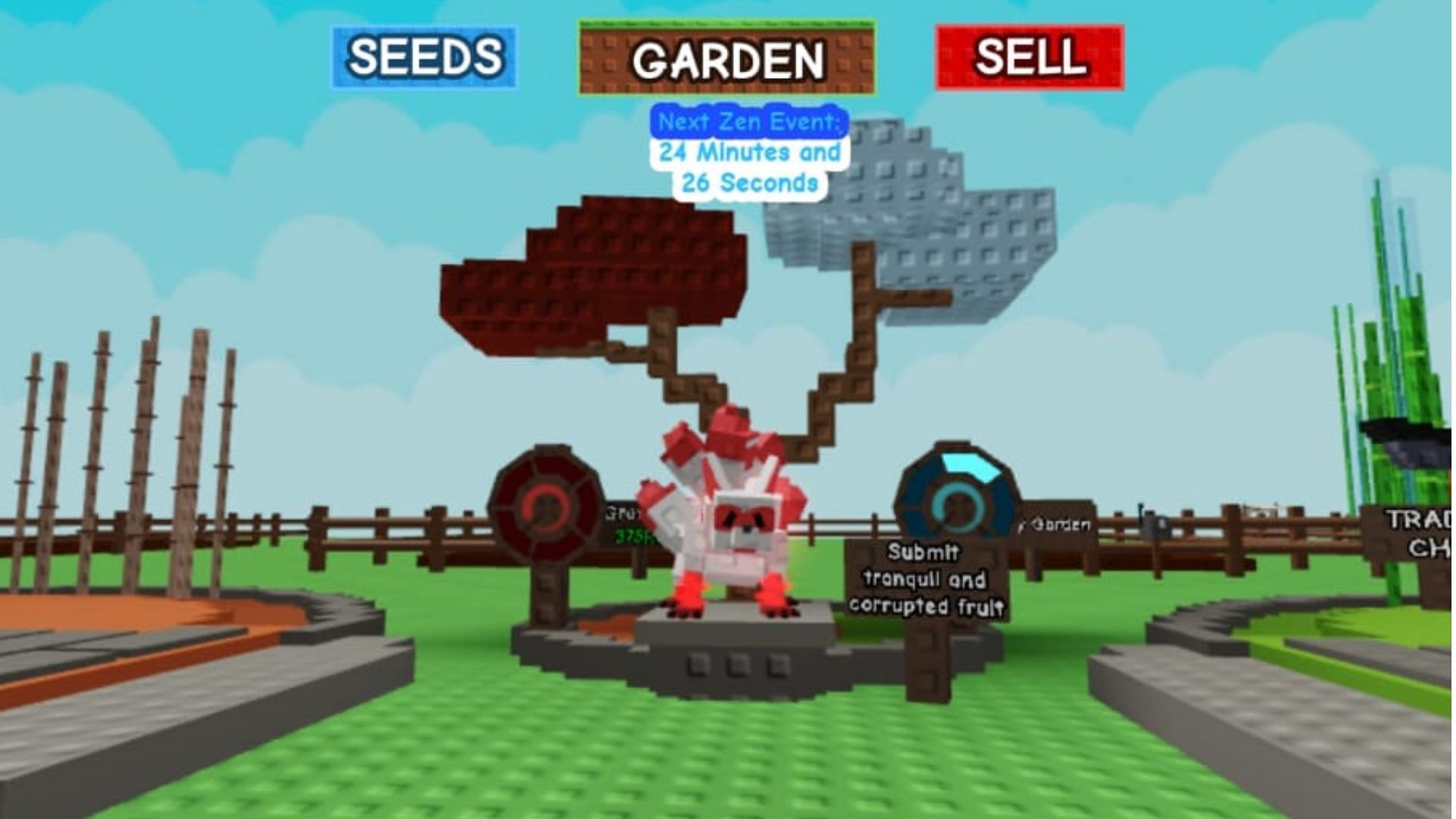 The NPC Kitsune (Image via Roblox)